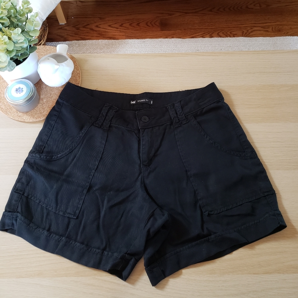 Black Flow-y Shorts